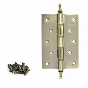 Картинка Петля дверная универсальная Apecs 120*80-F-B4-Steel-AB бронза